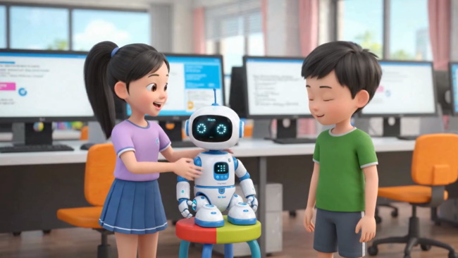 Hình ảnh Video khởi động Tin học 3 Bài 4