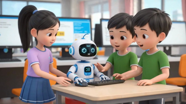 Hình ảnh Video khởi động Tin học 3 Bài 4