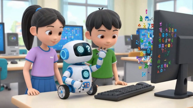 Hình ảnh Video khởi động Tin học 3 Bài 5
