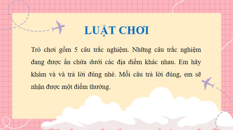 Trò chơi khởi động Công nghệ 8 Bài 16