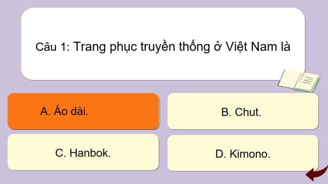 Game khởi động Lịch sử - Địa lí 4 Bài 3