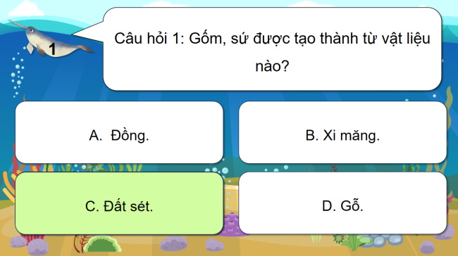 Game khởi động Lịch sử - Địa lí 4 Bài 9