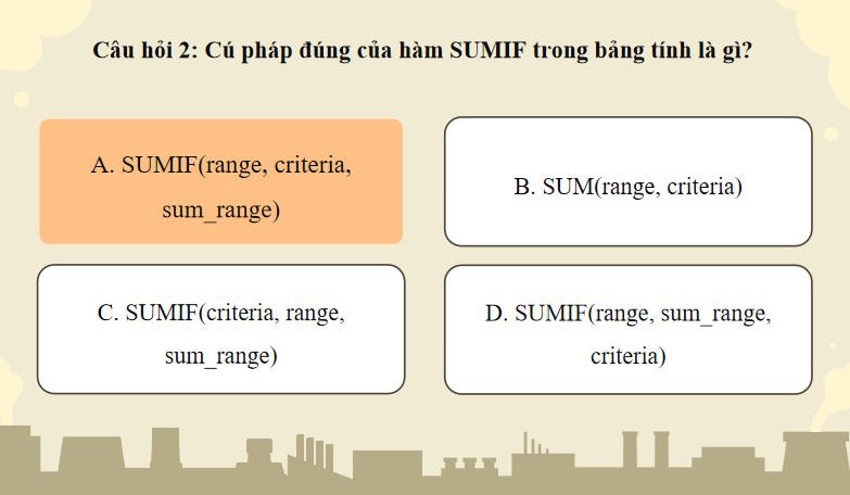 Trò chơi khởi động Tin học 9 Bài 11a:
