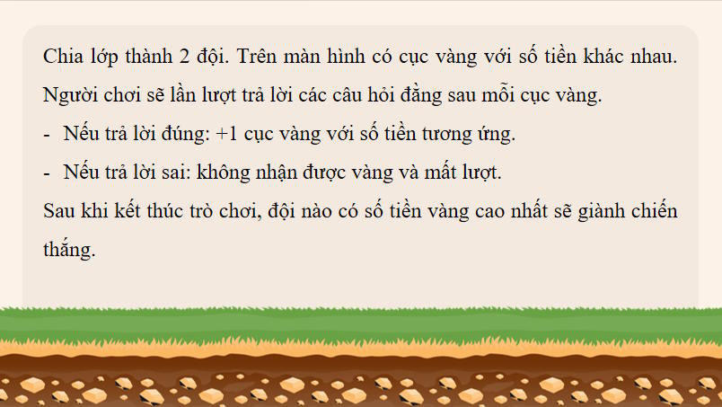 Trò chơi khởi động Tin học 9 Bài 2: