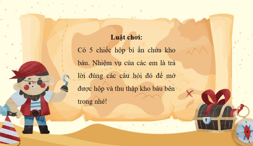 Trò chơi khởi động Tin học 9 Bài 5: