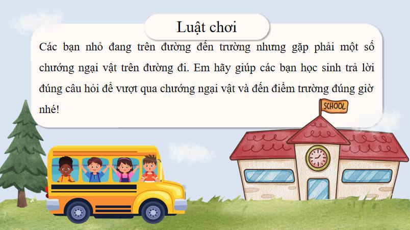 Trò chơi khởi động Tin học 9 Bài 8: