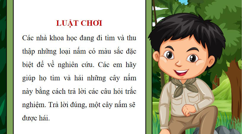 Trò chơi khởi động Tin học 9 Bài 9a:
