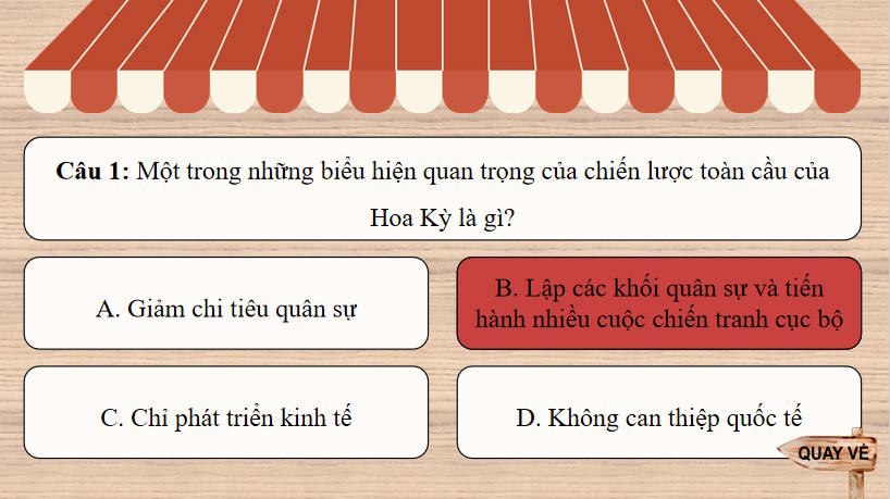Game khởi động Lịch sử 9 Bài 11