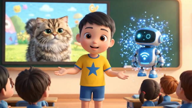 Hình ảnh Video khởi động Tin học 3 Bài 11