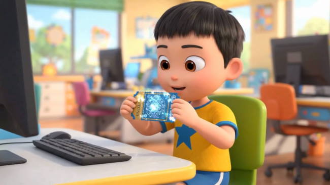 Hình ảnh Video khởi động Tin học 3 Bài 13