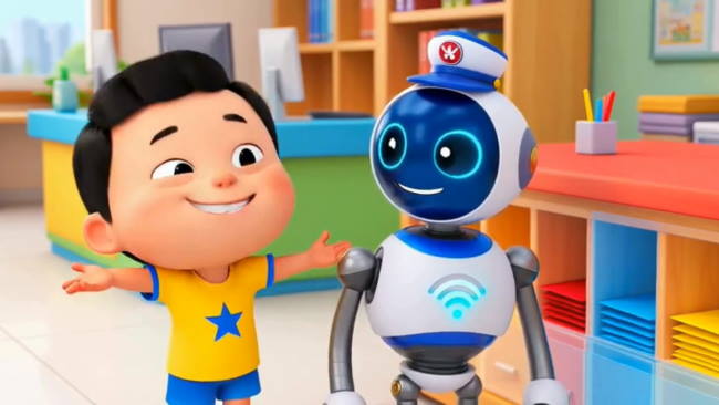 Hình ảnh Video khởi động Tin học 3 Bài 9