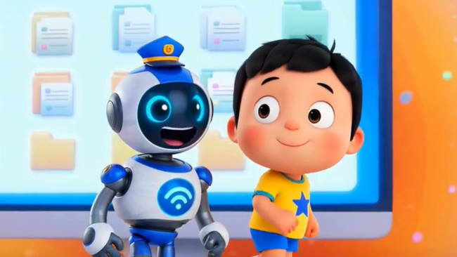 Hình ảnh Video khởi động Tin học 3 Bài 9