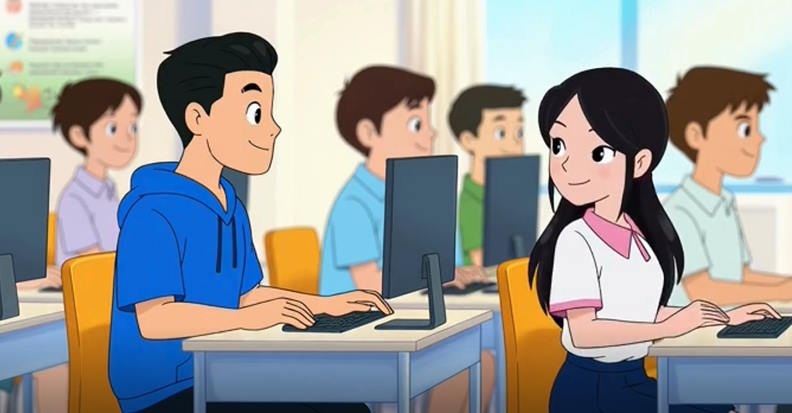 Video khởi động Tin học 8 Bài 3