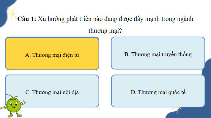 Trò chơi khởi động Địa lí 9 Bài 10
