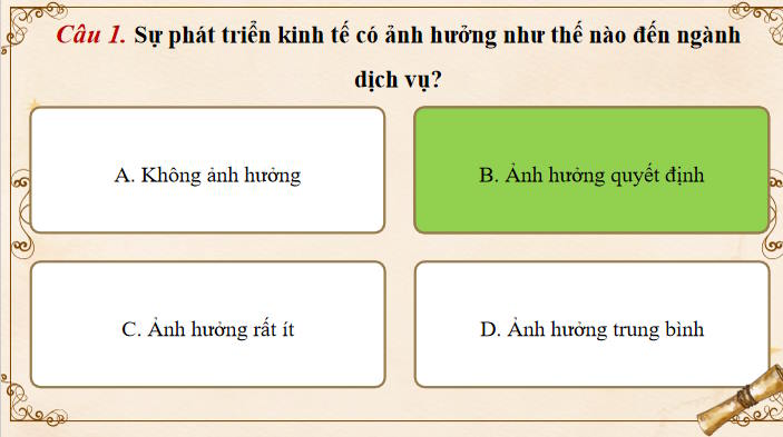 Trò chơi khởi động Địa lí 9 Bài 9