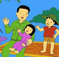 Giáo án mầm non: Thơ Chú giải phóng quân