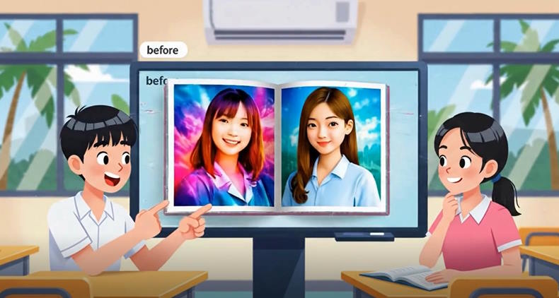 Video khởi động Tin học 8 Bài 8b