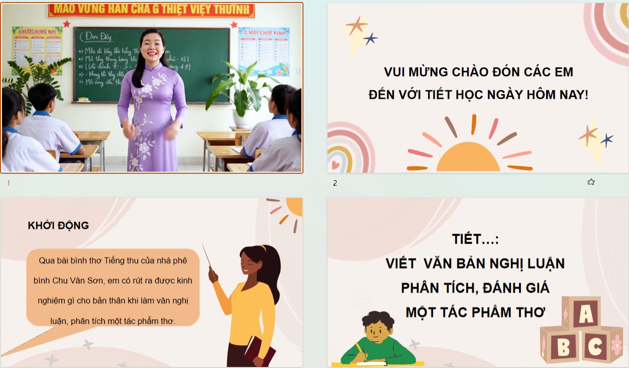 Bài giảng Ngữ Văn 10 NTT Bài 2: Viết văn bản nghị luận phân tích, đánh giá một tác phẩm thơ