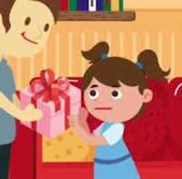 Giáo án mầm non: Dạy trẻ kỹ năng khi được nhận quà