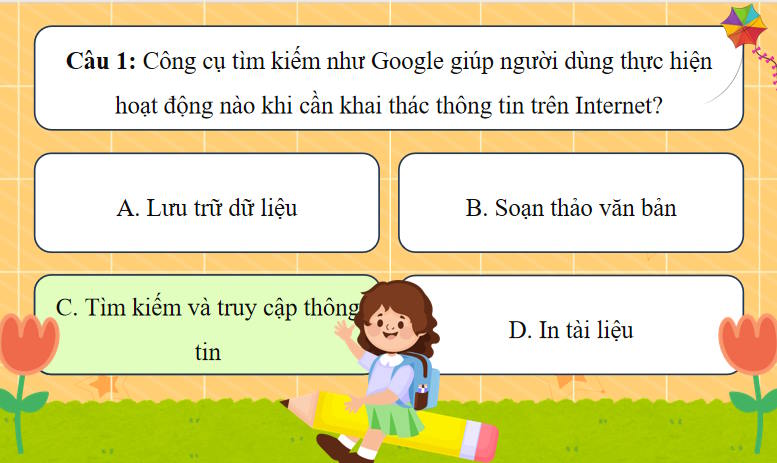 Game khởi động Tin học 10 Bài 10
