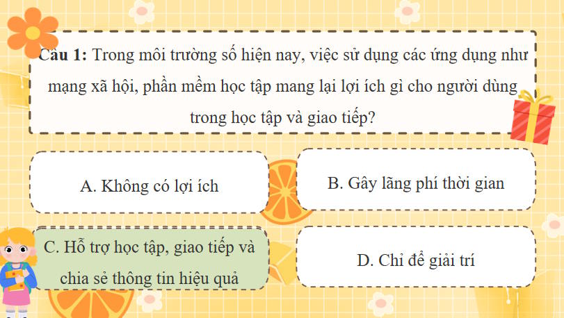 Game khởi động Tin học 10 Bài 11