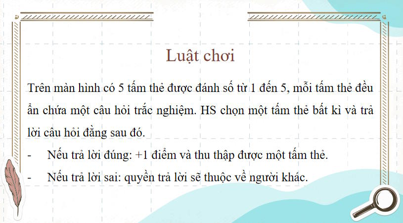 Game khởi động Tin học 10 Bài 13