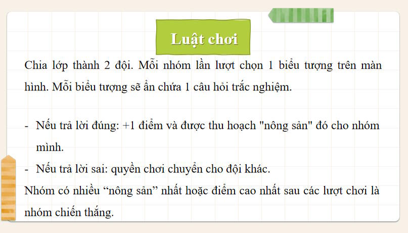 Game khởi động Tin học 10 Bài 14
