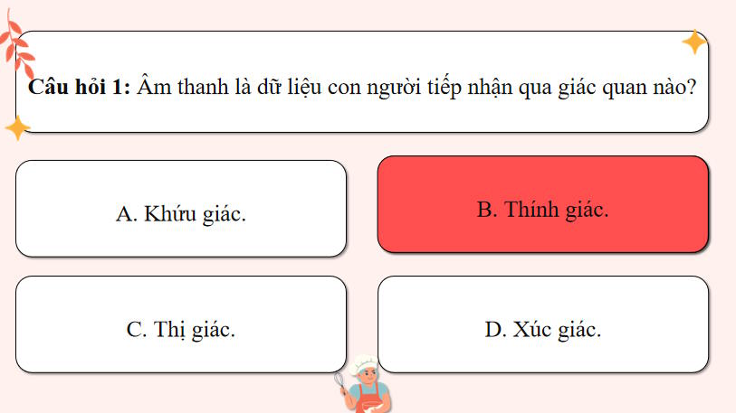 Game khởi động Tin học 10 Bài 6