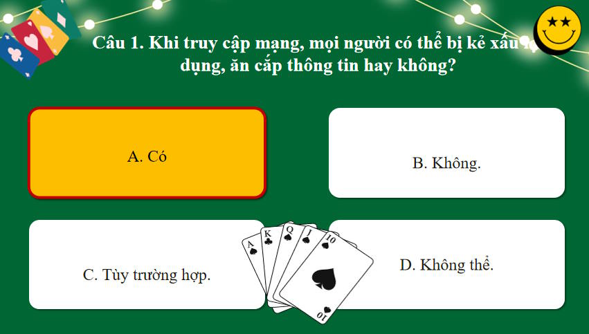 Game khởi động Tin học 10 Bài 9