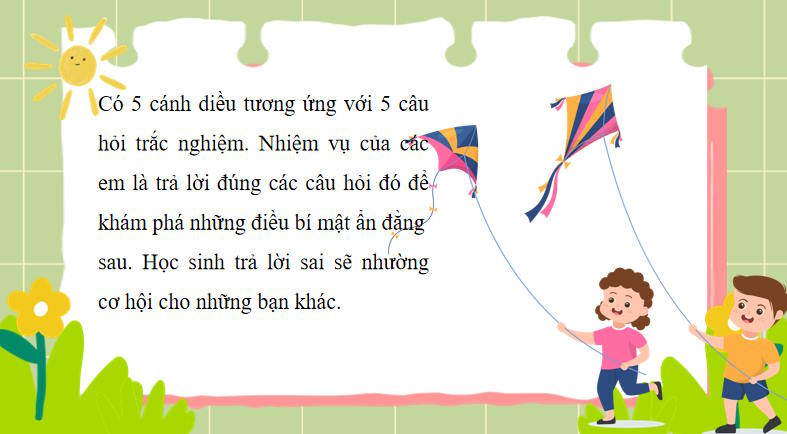 Trò chơi khởi động Toán 8 Bài 19