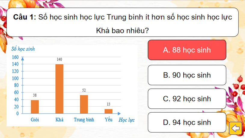 Trò chơi khởi động Toán 8 Bài 20