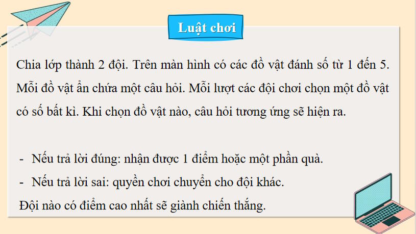 Game khởi động Toán 8 Luyện tập chung trang 87
