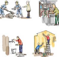 Giáo án mầm non: Trò chuyện về nghề thợ xây