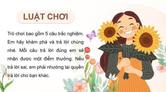 Game khởi động Lịch sử 6 Bài 13