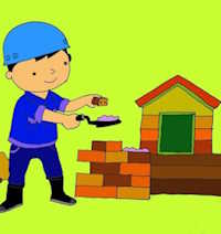 Giáo án mầm non: Thơ Ngôi nhà