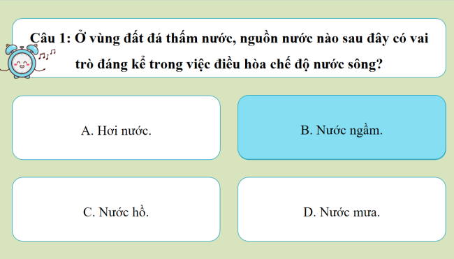 Game khởi động Lịch sử 6 Bài 20