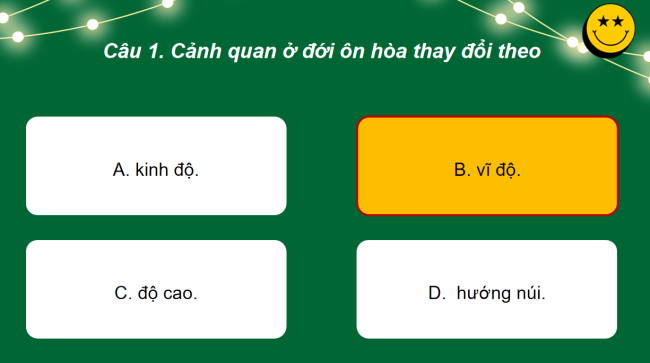Game khởi động Lịch sử 6 Bài 25