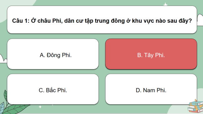 Game khởi động Lịch sử 6 Bài 27
