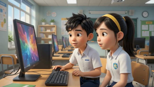 Video khởi động Tin học 6 Bài 3