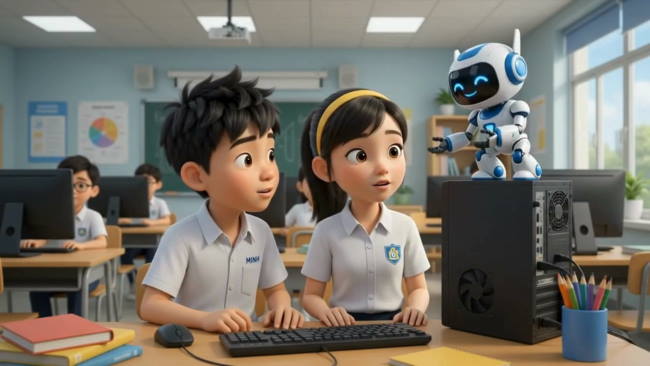 Video khởi động Tin học 6 Bài 3