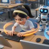 Video AI khởi động Tin học 6 Bài 4: Mạng máy tính