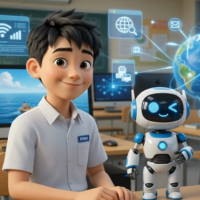 Video AI khởi động Tin học 6 Bài 5: Internet