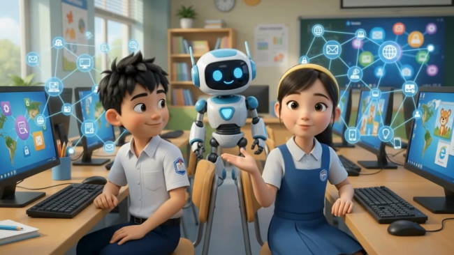 Video khởi động Tin học 6 Bài 7