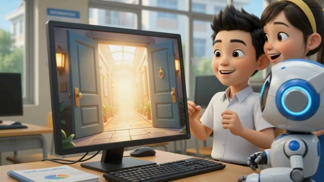 Video khởi động Tin học 6 Bài 9