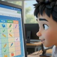 Video AI khởi động Tin học 6 Bài 12: Trình bày thông tin ở dạng bảng
