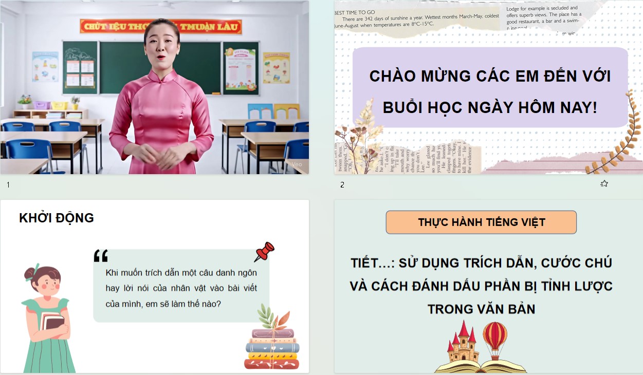 Bài giảng PowerPoint Ngữ Văn 10 Kết nối tri thức Bài 4: Thực hành tiếng Việt