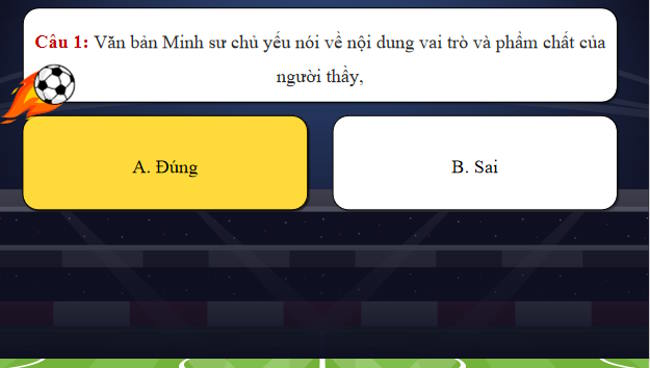 Ngữ văn 8 Bài 1: Minh sư