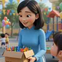 Video AI khởi động Đạo đức 2 Bài 3: Kính trọng thầy giáo, cô giáo