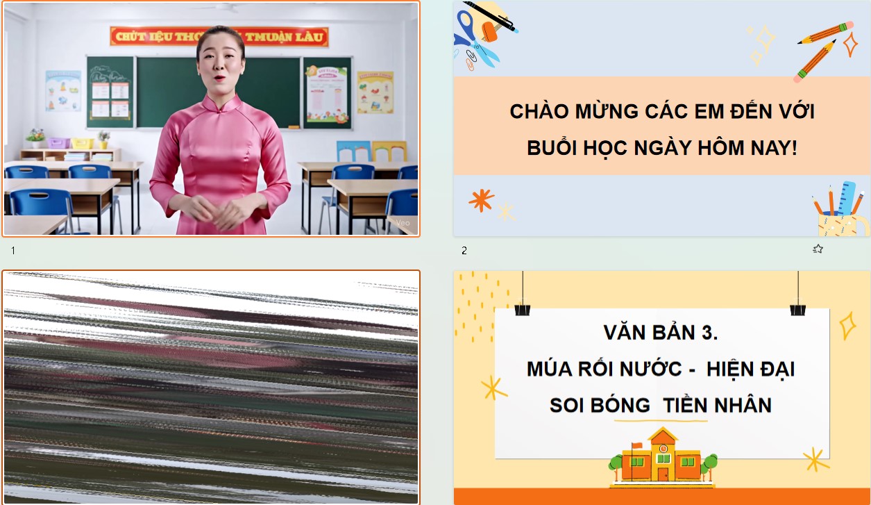Bài giảng Ngữ Văn 10 Kết nối tri thức Bài 5: Múa rối nước - hiện đại soi bóng tiền nhân