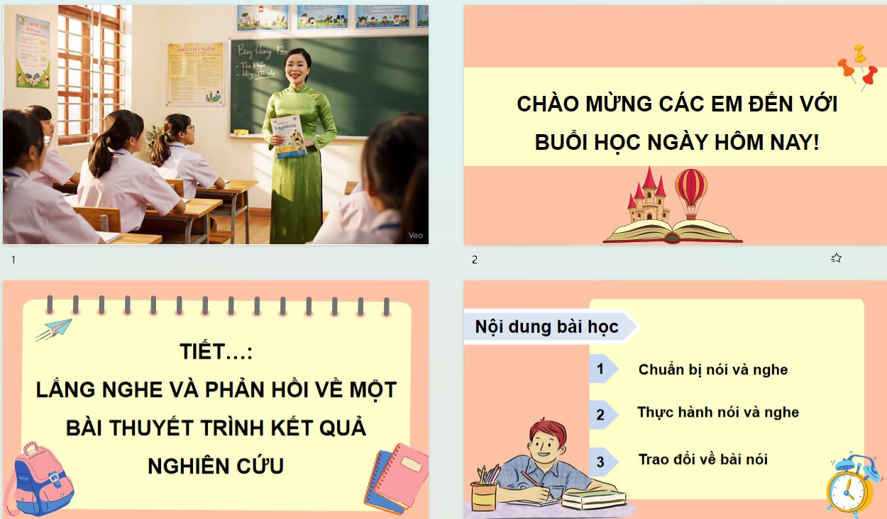 Bài giảng Ngữ Văn 10 KNTT Bài 5: Nói và nghe